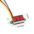 8Pcs Red 0.36 Inch DC LED Voltage Display Voltmeter Digital DC Meter Head Variable Power Display Digital Display Module...