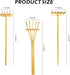 Artcome Mini Table Zen Sand Garden Rake Tool Set - with Rakes Sand Brush Spoon Bamboo Tube Tabletop Meditation Sand Zen Garden Tools, Zen Garden A...