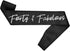 BLUE PANDA 40th Birthday Sash and Tiara for Women, Forty and Fabulous Party Decorations (Black Satin 40th Birthday Sash For Women)...