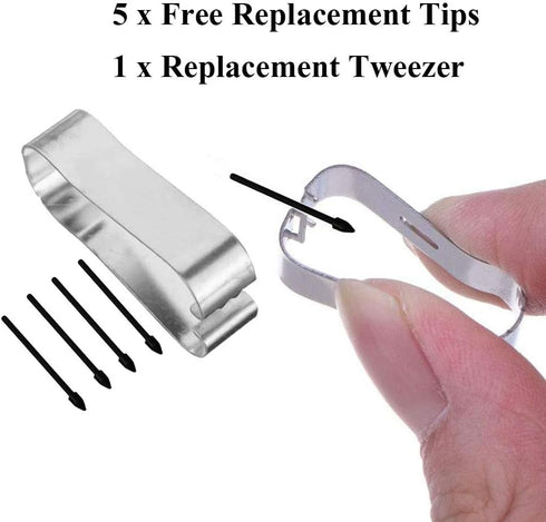 Tab S9 Pen Stylus Galaxy Tab S9 FE S Pen Replacement Tab S9 Ultra Stylus Pen Tab S9+ Touch Pen for Samsung Galaxy Tab S9 FE Pen S Pen with Tips Re...