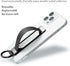 Black Phone Strap Phone Holder for Hand Phone Grips for Back of Phone Phone Finger Holder Cell Phone Strap Holder for Hand Cell Phone Hand Holder ...