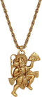 Unisex Bajrangbali Pavanputra Hanuman Pendant with Rope Chain for Men and Women Without Dori...