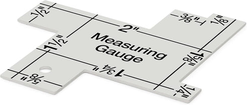 Dritz 3100 14 in 1 Measuring Gauge, Silver...