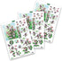 Katy Sue Designs Floral Collection 3D Die-Cut Decoupage Sheets for Card Making. A Pack of 12 Sheets of Floral-Themed Die Cuts for Card Making Supp...
