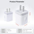 Charging Blocks for iPhone, Charger Box Sicodo 3Pack Plug in Phone Charger One Port USB Power Adapter Cell Phone Brick Charging Cube for iPhone 15...