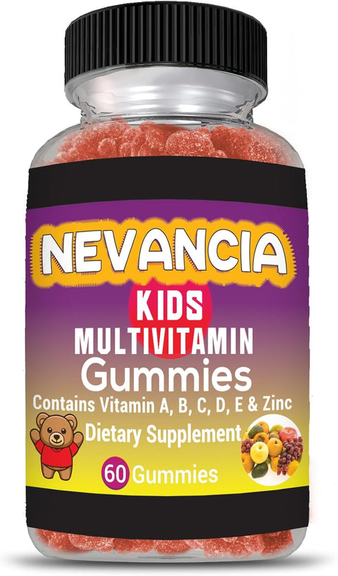 Kids Multivitamin Gummies with Essential Nutrients, Support Healthy Growth & Development, Immune Support, Brain Health, Heart Health, Bone Health,...