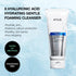 ANUA Hydrating Gentle Foaming Cleanser, Hyaluronic Acid, Glycerin, Zinc, Panthenol, Korean Face Wash for Dry Skin, for Double Cleansing, Korean Sk...