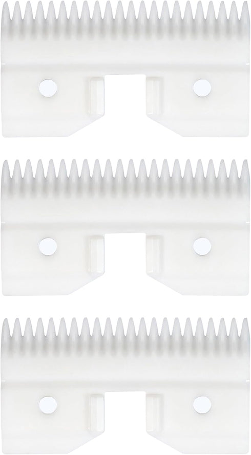 3PCS Ceramic Coarse Pet Replacement Blade Cutter Compatible with Andis 64440, Oster A5 and Walh KM Series Clippers, 22 Teeth...