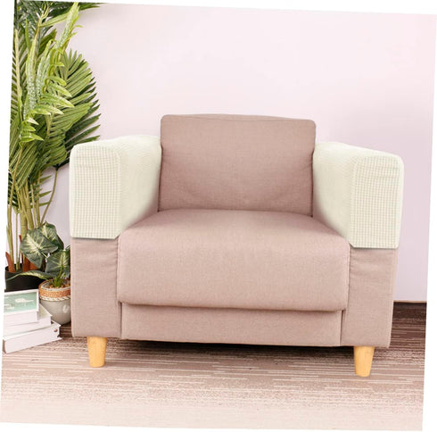 Luxshiny 2pcs Stretch Armrest Cover Armrest Covers for Recliner Grip Protector Chair Sofa Recliner Armchair Cover Arm Rest Towel Arm Sleeves Sofa ...