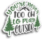 You're Never Too Old to Play Outside Vinyl Decal Sticker – Full Color Mountain Forest Design – 5 Inch – for Cars, Trucks, Laptops, Cups, Walls – K...