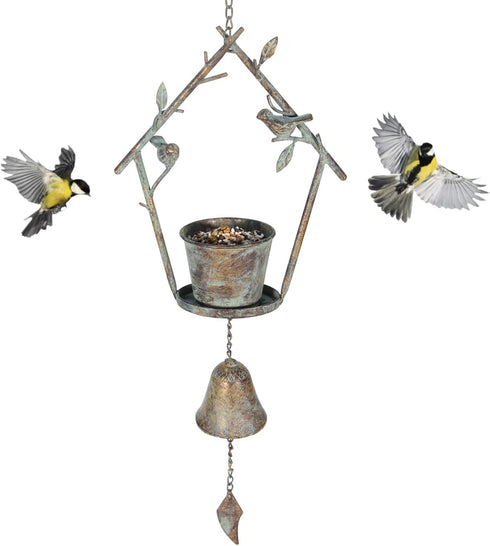 Bird Feeder Hanging Tray, Seed Tray for Bird Feeders/Bird Bath, Outdoor Garden Backyard Decorative Great for Attracting Pet Hummingbird Feeder...