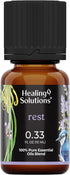 Healing Solutions Rest Blend Essential Oil - 0.33 Fluid Ounces...