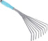 Mini Hand Fan Rake - Handheld Garden Fan Cultivator Tool - Small Hand Gardening Rake from Metal...