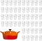 40pcs Dutch Oven Lid Protector Clips, Replacement Plastic Pan Clips for Stacking Cookware Protectors Pot Bumpers lifter Accessories for Storage an...