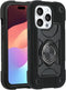 MARKILL Compatible with iPhone 15 Pro Max Case 6.7 Inch with Double Ring Stand, Heavy-Duty Military Grade Shockproof Phone Cover for iPhone 15 Pro...