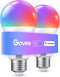 Govee Smart Light Bulbs, WiFi & Bluetooth Color Changing Light Bulbs, Music Sync, 16 Million DIY Colors RGBWW Color Lights Bulb, Work with Alexa, ...