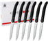 Knife Set, Steak Knives Set of 6, 6 Pcs Steak Knife Set Dishwasher Safe Knife Set, New Laguiole Premium serrated knife set, knives Set for Kitchen...