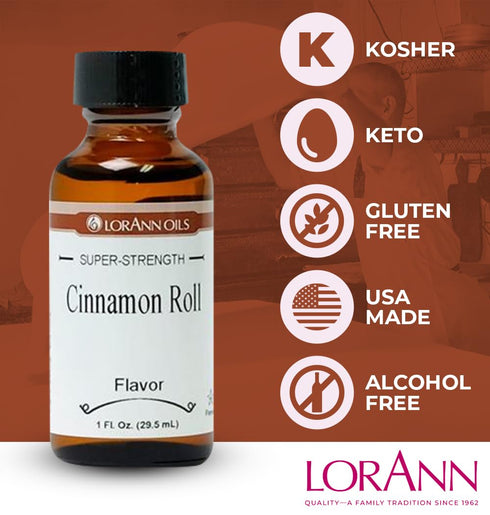 LorAnn Oils Super Strength Flavoring - Used For Candy Making, Flavoring Extracts, Baking, Hard Candy, and Flavor Oils - Bold, Natural Flavors 4X S...