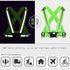 Reflective Strap Safety Vest, Lightweight,Adjustable & Elastic, Hi Vis Running Gear for Jogging,Walking,Cycling,Motorcycle,Men,Women...