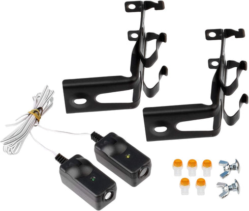 Safety Sensor Beam Eyes for 41A5034 Liftmaster Sears Chamberlain Craftsman Garage Door Opener w/Brackets (1 Door)...