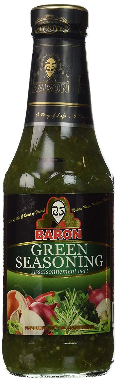Baron Green Seasoning 14 oz ( 1btl)...