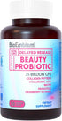 BioEmblem Beauty Probiotics for Women, 35 Billion CFU 14 Strains with Biotin, Collagen, Prebiotics for Digestive Health, Hair Skin and Nails, Vagi...