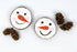 200 Pieces Christmas Carrot Nose Buttons Christmas Wooden Buttons DIY Ornament Christmas Snowman DIY Decoration Craft, 4 Sizes, 2 Styles...