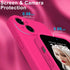 DEENAKIN Silicone iPhone 15 Plus Case with Screen Protector - Enhanced Camera Protection - Smooth Baby Skin-Like Feel Silicone Cover for Women Gir...