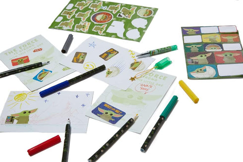 Disney Star Wars Baby Yoda Mandalorian Storage Keepsake Box Craft Kit Activity Set for Kids...