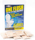 ONE FLUSH - Septic Tank Treatment Packets, 6-Month Supply of Easy-Flush Bacteria & Enzyme Packets - Proactive Prevention for Sewage Backups, Made ...