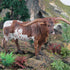 Gemini&Genius Longhorn Cow Toy Action Figure, Farm Animal Toys, Hand Painted, 6 Inches Length, Realistic and Durable Farm Toys for Children Boys a...
