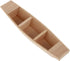 Kisangel 1pc Miniature Wooden Boat Wooden Boat Unfinished Boat Wooden Mini Wood Boat Wooden Row Boat Unfinished Wood Boat Outdoor Toys Oars Canoe ...