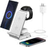 Wireless Charging Station for Samsung - Fast Charging Wireless Charger for Galaxy S23 Ultra/S23/S23+/Z Flip/Fold 5/4/3/iphone/Android Phones, Gala...