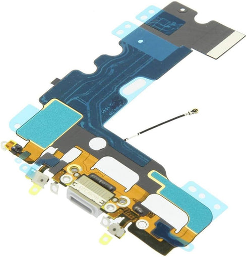 MMOBIEL Dock Connector Compatible with iPhone 7 2016 - Charging Port Flex Cable - Headphone Port/Microphone/Antenna Replacement - Incl. Screwdrive...