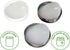 Leak Proof Platinum Silicone Sealing Lid Inserts/Liners for Mason Jars (10 Pack, Regular Mouth)...