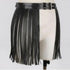 Women Leather Tassel Waist Belt,Women Punk Waist Belt Tassel Fringe Skirt Belt,Wide Tassel Waist Belt for Women,Fringe Dress Belt,Vintage PU Leath...