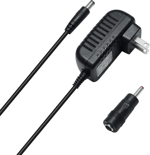 12V 1A Power Supply Adapter AC to DC Plug 5.5mm x 2.5mm 3.5mm x 1.35mm Wall Charger Replacement 4ft Power Cord Input 100-240V 50-60Hz Output 12 Vo...