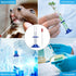 Thick Glass Graduated Cylinder Measuring Liquid Lab Cylinders with Anti-falling Plastic Base and Bumper Guards (glass, 5ML)...