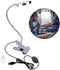 ZJchao Clip on Light, Makeup LED Lights USB Cosmetic Lamp Eyebrow Lip Beauty Salon Desktop Led Lights with Clip Reading Desk Light Book Light for ...