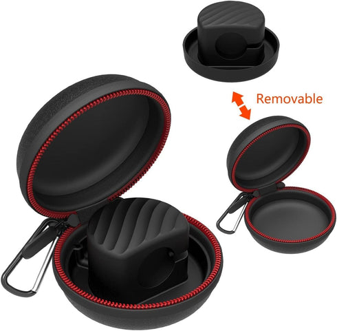 Galaxy Watch 6 Charger Holder, EMallee Portable Travel Carrying Bag Protective Storage case and Charger for Samsung Galaxy Watch 6 Classic 5 Pro 4...
