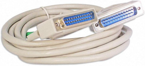 10 Foot DB25 25 Pin Serial Port Cable Male/Male RS232...