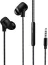 EG10 Earbuds Wired Headphones - 3.5mm with Noise Cancelling Technology, Earphones with Microphone, Volume Control - Clarity and Bass Performance -...