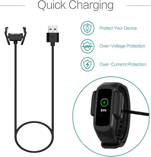 FitTurn Charger Compatible with Oppo Band Activity and Fitness Tracker Smartwatch,Replacement 3.3ft USB Charger Adapter Charge Cord Dock Charging ...
