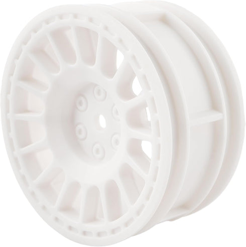 4PCS 12mm Hub Wheels Tires Set 1:10 1:12 1:16 Off Road RC Cars Rubber Tires Set for HSP 94122 94123 94103 3850 3851 FW06 RC Cars(White)...