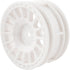4PCS 12mm Hub Wheels Tires Set 1:10 1:12 1:16 Off Road RC Cars Rubber Tires Set for HSP 94122 94123 94103 3850 3851 FW06 RC Cars(White)...