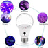 Bluex Bulbs 2 Pack LED Black Light Bulb, 9W A19 E26 Blacklight Bulb Level 385-400nm, Body Paint, Glow in The Dark LED Light Bulb Neon Glow Fluores...