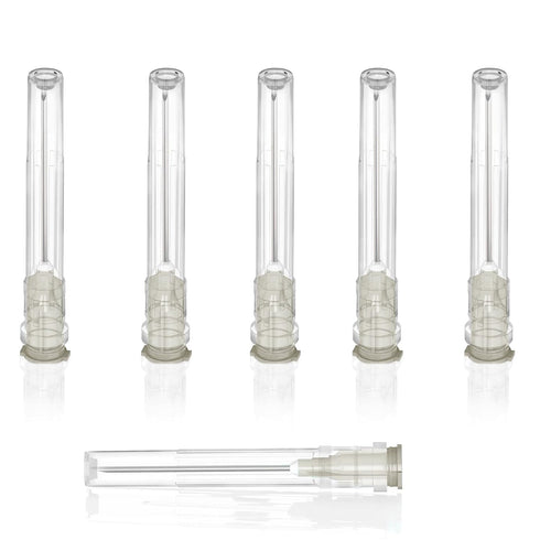 100Pack 22Ga 1Inch/25mm Disposable Dispensing Lab Supplies Individually Sealed Packaging...