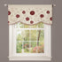 Lush Decor Royal Embrace Valance Floral Window Kitchen Curtain (Single), 18” x 42”, Blue...