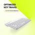 Perixx PERIBOARD-409PW Wired PS2 Mini Keyboard - 12.36x5.75x0.79 inches Dimension - White - US English Layout,PB-409PWUS-11829...