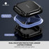 Daily Pill Organizer 4 Compartments, Portable Travel Pill Case, Mini Pill Container for Purse Pocket, Compact Travel Medicine Organizer for Vitami...